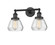 Franklin Restoration LED Bath Vanity in Matte Black (405|208BKG172LED)