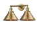 Franklin Restoration Two Light Bath Vanity in Brushed Brass (405|208BBM10BB)