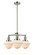 Franklin Restoration Three Light Chandelier in Polished Nickel (405|207PNG531)