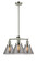 Franklin Restoration Three Light Chandelier in Polished Nickel (405|207PNG43)