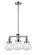 Franklin Restoration Three Light Chandelier in Polished Chrome (405|207PCG324)