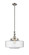 Franklin Restoration One Light Mini Pendant in Brushed Satin Nickel (405|206SNG69216)
