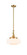 Franklin Restoration One Light Mini Pendant in Satin Gold (405|206SGG69112)