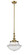 Franklin Restoration One Light Mini Pendant in Brushed Brass (405|206BBG542)