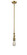 Franklin Restoration One Light Mini Pendant in Brushed Brass (405|206BB)