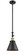 Franklin Restoration LED Mini Pendant in Black Antique Brass (405|206BABM13BKLED)
