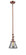 Franklin Restoration LED Mini Pendant in Antique Copper (405|206ACG43LED)