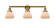 Franklin Restoration Three Light Bath Vanity in Brushed Brass (405|205BBG171)