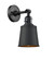 Franklin Restoration One Light Wall Sconce in Matte Black (405|203SWBKM9BK)