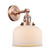 Franklin Restoration One Light Wall Sconce in Antique Copper (405|203SWACG71)