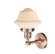 Franklin Restoration One Light Wall Sconce in Antique Copper (405|203SWACG531)