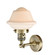 Franklin Restoration One Light Wall Sconce in Antique Brass (405|203SWABG531)