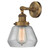 Franklin Restoration One Light Wall Sconce in Brushed Brass (405|203BBG172)
