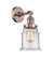 Franklin Restoration One Light Wall Sconce in Antique Copper (405|203ACG184)