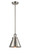 Franklin Restoration LED Mini Pendant in Brushed Satin Nickel (405|201SSNM13SNLED)