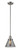 Franklin Restoration One Light Mini Pendant in Brushed Satin Nickel (405|201SSNG43)