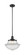 Franklin Restoration One Light Mini Pendant in Matte Black (405|201SBKG542)