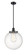 Franklin Restoration One Light Pendant in Matte Black (405|201SBKG20414)
