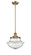 Franklin Restoration LED Mini Pendant in Brushed Brass (405|201SBBG544LED)