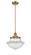 Franklin Restoration LED Mini Pendant in Brushed Brass (405|201SBBG542LED)