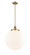 Franklin Restoration One Light Pendant in Brushed Brass (405|201SBBG20116)