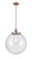 Franklin Restoration One Light Pendant in Antique Copper (405|201SACG20416)