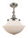 Franklin Restoration LED Semi-Flush Mount in Brushed Satin Nickel (405|201FSNG541LED)