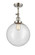 Franklin Restoration One Light Semi-Flush Mount in Polished Nickel (405|201FPNG20412)