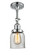 Franklin Restoration One Light Semi-Flush Mount in Polished Chrome (405|201FPCG52)