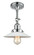 Franklin Restoration One Light Semi-Flush Mount in Polished Chrome (405|201FPCG1)