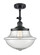 Franklin Restoration LED Semi-Flush Mount in Matte Black (405|201FBKG544LED)