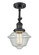 Franklin Restoration LED Semi-Flush Mount in Matte Black (405|201FBKG534LED)