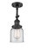 Franklin Restoration One Light Semi-Flush Mount in Matte Black (405|201FBKG52)