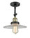 Franklin Restoration LED Semi-Flush Mount in Black Antique Brass (405|201FBABG2LED)