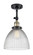 Franklin Restoration One Light Semi-Flush Mount in Black Antique Brass (405|201FBABG222)