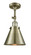 Franklin Restoration One Light Semi-Flush Mount in Antique Brass (405|201FABM13AB)