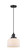 Franklin Restoration One Light Mini Pendant in Matte Black (405|201CSWBKG71)