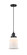 Franklin Restoration One Light Mini Pendant in Matte Black (405|201CSWBKG181)