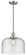 Franklin Restoration One Light Mini Pendant in Brushed Satin Nickel (405|201CSNG74L)