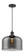 Franklin Restoration One Light Mini Pendant in Matte Black (405|201CBKG73L)