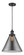 Franklin Restoration One Light Mini Pendant in Matte Black (405|201CBKG43L)