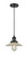 Franklin Restoration LED Mini Pendant in Matte Black (405|201CBKG2LED)