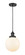 Franklin Restoration One Light Mini Pendant in Matte Black (405|201CBKG2018)