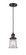 Franklin Restoration LED Mini Pendant in Matte Black (405|201CBKG182SLED)
