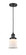 Franklin Restoration LED Mini Pendant in Matte Black (405|201CBKG181SLED)