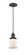 Franklin Restoration One Light Mini Pendant in Matte Black (405|201CBKG181S)