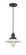 Franklin Restoration One Light Mini Pendant in Matte Black (405|201CBKG1)