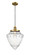 Franklin Restoration One Light Mini Pendant in Brushed Brass (405|201CBBG66412)