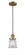 Franklin Restoration One Light Mini Pendant in Brushed Brass (405|201CBBG182S)