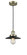 Franklin Restoration One Light Mini Pendant in Antique Brass (405|201CABM6)